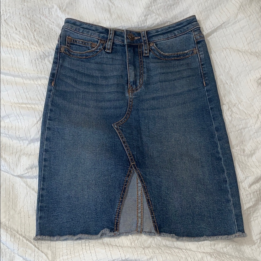 Shyanne Blue Denim Skirt